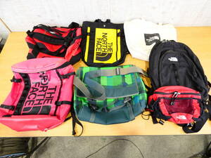 ▲THE NORTH FACE ノース・フェイス リュック/デイパック/ヒューズボックス/ダッフルバッグ他 7点まとめて バックパック ※中古品 ＠140