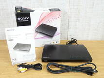 SONY ソニー ブルーレイディスクプレーヤー BDP-S190 映像機器 2013年製 ※リモコン欠品＠80(10)_画像1