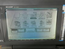 SHARP Shoin WD-X500 モノクロ 日本語ワードプロセッサ ワープロ OA機器 ※感熱紙印刷OK ジャンク＠100(11)_画像2