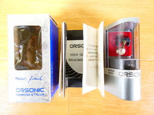 未使用交換針 ORSONIC EL455NE | ELAC STS-455E用 音響機器 オーディオ @送料520円 (9-3) 