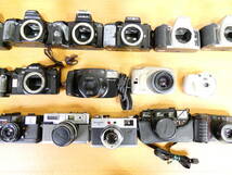 ▲一眼レフフィルムカメラ コンパクトフィルムカメラ APSカメラ ポラロイドカメラ 28台まとめて Nikon/Canon ※ジャンク品 同梱不可 ＠100_画像6