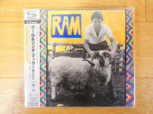 PAUL & LINDA McCARTNEY ポール・マッカートニー 「 RAM ラム 」 紙ジャケCD UCCO-3039 @送料180円 