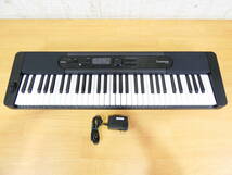 【USED!Casio 電子キーボード Casiotone CT-S400★カシオ/カシオトーン/鍵盤楽器/アダプター付き/21年製＠140（11）】_画像1