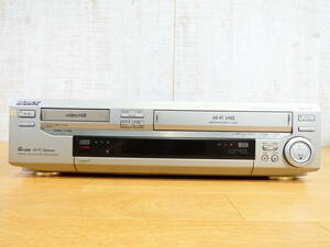 SONY ソニー Hi8 VHS ビデオデッキ WV-H6 映像機器 ※通電OK ジャンク＠100(11)