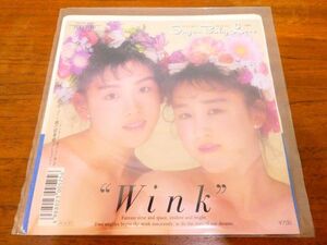 ●(A-48) WINK 「 SUGAR BABY LOVE / 風の前奏曲 」 EP盤 ※相田翔子/鈴木早智子 D07R-1013 @送料370円