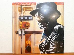 S) ●(R-3) TONY MACALPINE 「 maximum security 」 LPレコード US盤 シュリンク @80