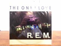 ●(X-1) R.E.M. 「 THE ONE I LOVE 」 EPレコード US盤 IRS-53171 @送料370円_画像1