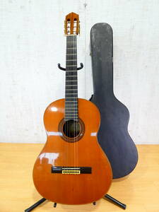 【S) (G14)ジャンク!YAMAHA クラシックギター GC-5(C)★ヤマハ/ガットギター/ケース付/1980年製＠170（10）】