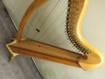 【N2-0754】AOYAMA HARP 青山ハープ 34弦 ノンペダルハープ 弦楽器 一部弦欠品 葛飾区直接可 現状品【千円市場】_画像5