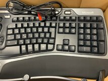 【N2-0784】Microsoft Natural Ergonmic Keyboard 4000 ナチュラル　エルゴニミックス　キーボード【千円市場】_画像4