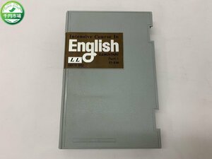 【O-5697】カセットテープ Intensive Course In English ELEMENTARY 現状品【千円市場】