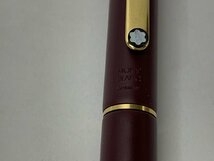 【N-5189】MONTBLANC モンブラン 万年筆 ボルドー系 赤系 PILOT パイロット 14K-585 2本セット 現状品【千円市場】_画像6