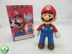 【YG-0251】スーパーマリオ ビッグアクションフィギュア マリオ 全1種 全長約28cm 外箱付 現状品【千円市場】