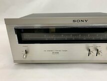 【YG-0232】SONY ソニー FM/AMチューナー ST-5150 オーディオ機器 通電確認済 現状品【千円市場】_画像3