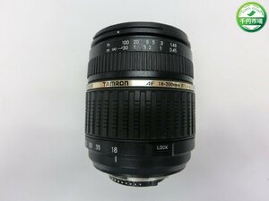 【QC-0016】TAMRON AF 18-200mm F/3.5-6.3 MACRO A14 タムロン Nikon用 一眼レンズ 現状品【千円市場】