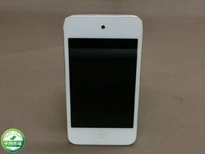 【O-5831】Apple A1367 第4世代 ipod touch 64GB ホワイト系 初期化済 通電確認済 現状品【千円市場】