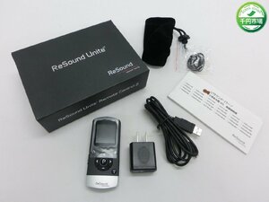 【TA-0023】未使用？ Re Sound リモコンユナイト2　通電確認のみ　Unite Remote Control 2　補聴器アクセサリー　リサウンド【千円市場】