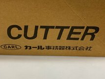 【NA-2891】CARL DISK CUTTER カール ディスクカッター 切断機 裁断機 DC-111 裁断幅310mm 現状品【千円市場】_画像6