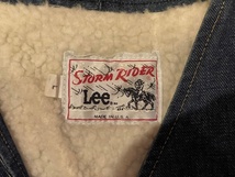 ★ 70s Lee ストームライダー / Storm Rider ボア ベスト ★ L リー LEVI'S リーバイス 506 557 501 517 _画像3