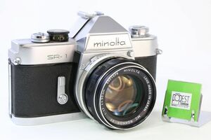 【同梱歓迎】実用■ミノルタ MINOLTA SR-1 + 55mm F1.7■シャッター全速完動■4206