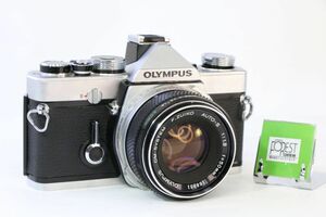 【同梱歓迎】実用■OLYMPUS OM-1+F.ZUIKO 50mm F1.8■シャッター全速・露出計完動■■B30