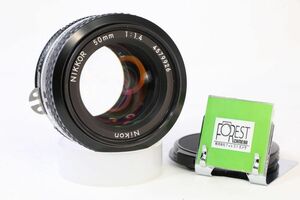 【同梱歓迎】【動作保証・点検済】良品■Nikon Ai NIKKOR 50mm F1.4■B32