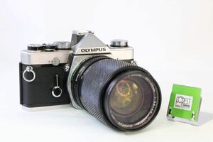 【同梱歓迎】ジャンク■OLYMPUS OM-1 シルバー / OM-SYSTEM ZUIKO AUTO-ZOOM 35-105mm F3.5-4.5■F47