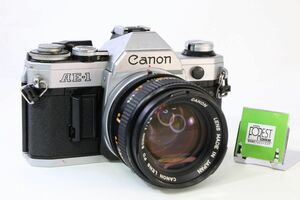 【同梱歓迎】実用■Canon AE-1 シルバー / FD 50mm F1.4 S.S.C■シャッター全速・露出計完動・絞り完動・鳴きなし・割れなし■■3012