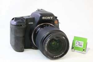 【同梱歓迎】ジャンク■SONY ソニー α200 DSLR-A220 + DT 18-70mm F3.5-5.6 MACRO ■バッテリー・チャージャーなし■E330