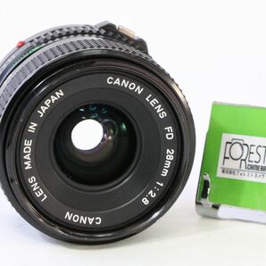 【同梱歓迎】実用■キヤノン Canon NEW FD 28mm F2.8■E333の画像1