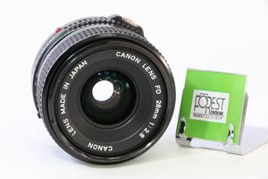 【同梱歓迎】実用■キヤノン Canon NEW FD 28mm F2.8■E333