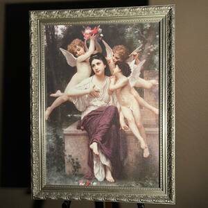 Art hand Auction Drucken Sie Kunst Bouguereau Frühlingstraum Gemälde Interieur, Malerei, Ölgemälde, Andere