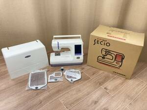 【針動作確認済】JANOME　ジャノメ　コンピューターミシン　MODEL　850型　スーパーセシオ　SECIO　ミシン　9500　ケース付き　箱付き　