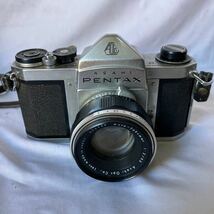 ○【1円スタート】PENTAX ペンタックス S2フィルムカメラ 一眼レフ 1:2/55 ケース付き_画像2