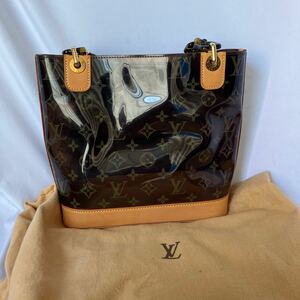 ▽【500円スタート】LOUIS VUITTON ルイヴィトン カバ アンブル PM トートバッグ クリアバッグ モノグラム ハンドバッグ ビニール M92502 