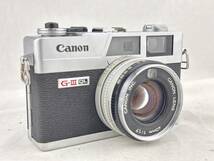CANON キヤノン Canonet QL17 GIII 40mm f1.7 シルバー レンジファインダー フィルムカメラ ②_画像2