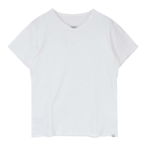 VISVIM ビズビム ULTIMATE V-NECK S/S TEE アルティメイト Vネック 半袖 Tシャツ ホワイト ホワイト系 2【中古】