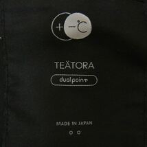 TEATORA テアトラ tt-101-DP WALLET COAT DT ウォレット ナイロン コート ブラック系 2【中古】_画像4