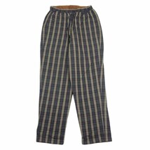 スリーフェイス THREE FACE Reversible easy pants リバーシブル チェック イージー パンツ ブラウン系 マルチカラー系 S【中古】_画像1