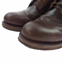 VISVIM ビズビム VIRGIL BOOTS バージル ブーツ ダークブラウン系 US9.5【中古】_画像4