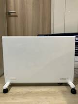 DeLonghi デロンギ コンベクターヒーター 8～10畳用 1200W パネルヒーター HXJ60 L12-WH 付属品完備　美品_画像3