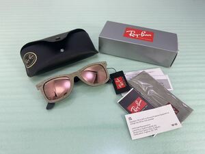 RayBan レイバン サングラス　 WAYFARER　 デニム ウェイファーラー　 RB2140F 1193/Z2 　52□22　 展示品　(A96