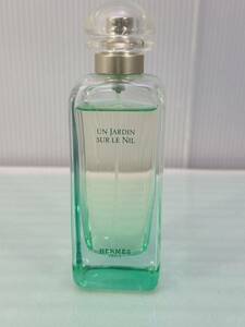 HERMES エルメス UN JARDIN SUR LE NIL ナイルの庭　オードトワレ 100ml 瓶 　中古品