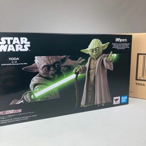 新品未開封S.H.フィギュアーツ【ヨーダ】スターウォーズ 魂ウェブ商店限定S.H Figuarts★輸送箱有り★ 