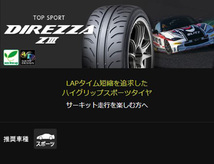 265/35R18 93W 1本 ダンロップ DIREZZA Z3 ディレッツァ_画像2