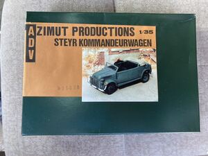 1/35 ADV ZIMUT PRODUCTIONS ワーゲンカブリオレガレージキットガレキレジン戦車 軍 II 情景ジオラマ