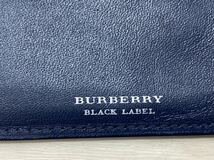 バーバリーブラックレーベル BURBERRY BLACK LABEL 長財布 1117-213(6）_画像6