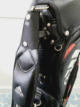 【K】adidas アディダス キャディーバッグ ゴルフバッグ 【K】1121-013（18）_画像6