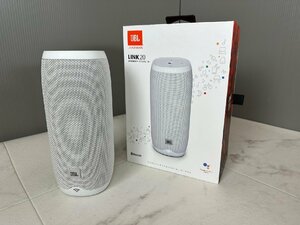 NH080185 音出し確認済み JBL HARMAN LINK20 リンク20 音声認識対応 ポータブル スピーカー ワイヤレス ボイスコントロール bluetooth