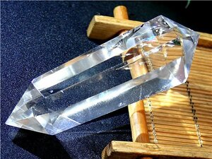 AAA級☆高透明度天然レインボーハーキマーダイヤモンド水晶六角柱YS178B2-26B24b